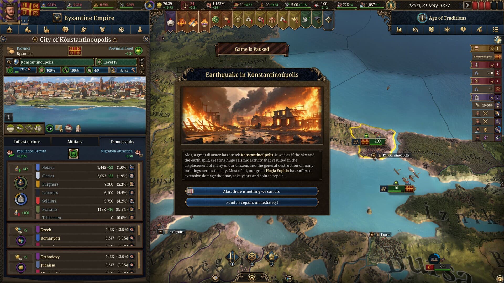Europa Universalis V Account